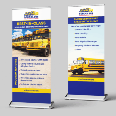 Pull up banners